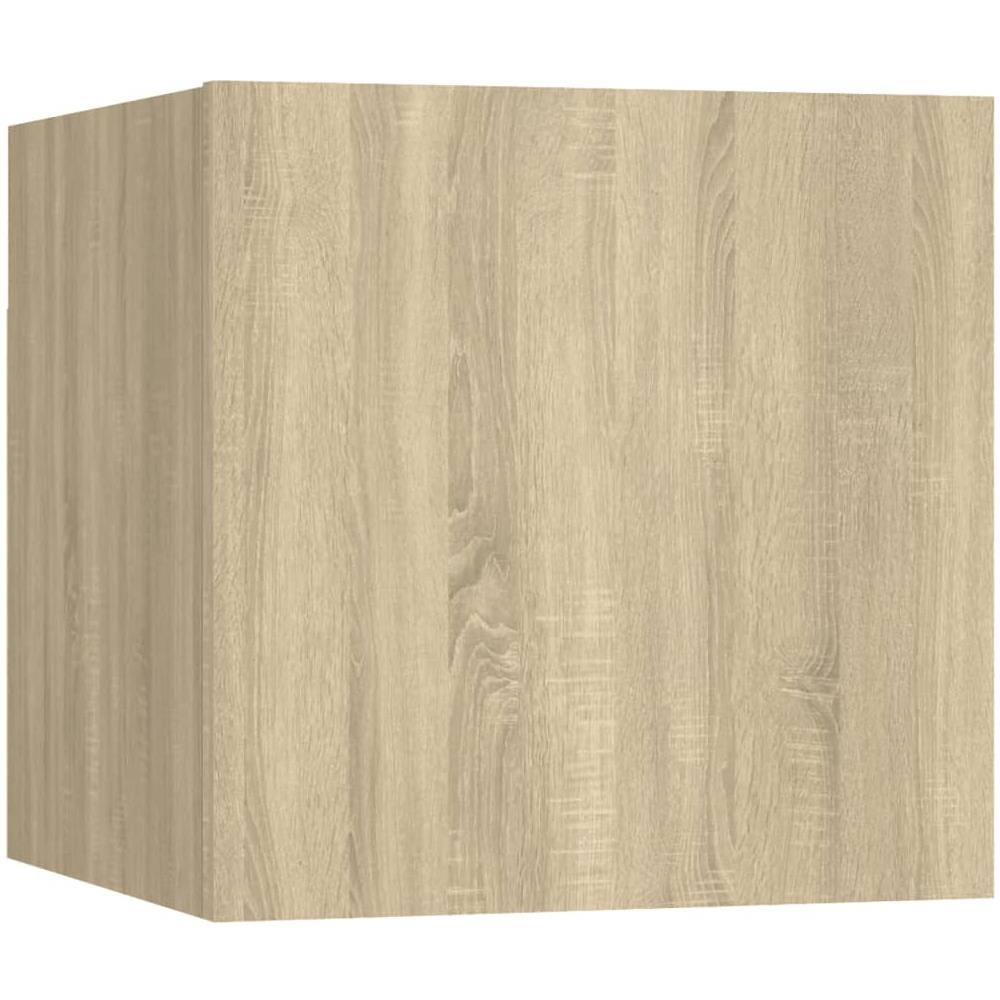 Set di Mobili Porta TV 7 pz Rovere Sonoma in Legno Multistrato - Foto 2