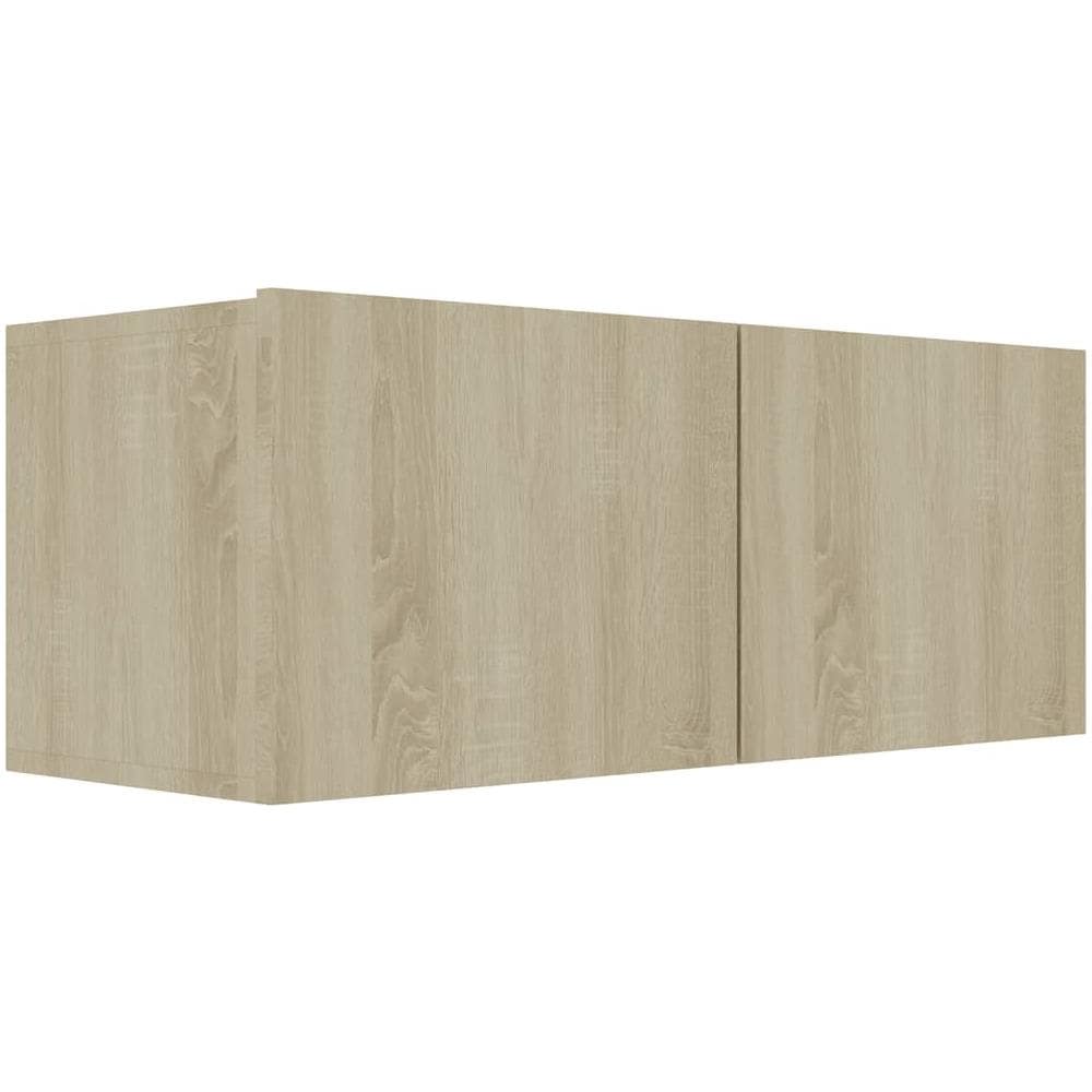 Set di Mobili Porta TV 7 pz Rovere Sonoma in Legno Multistrato - Foto 8