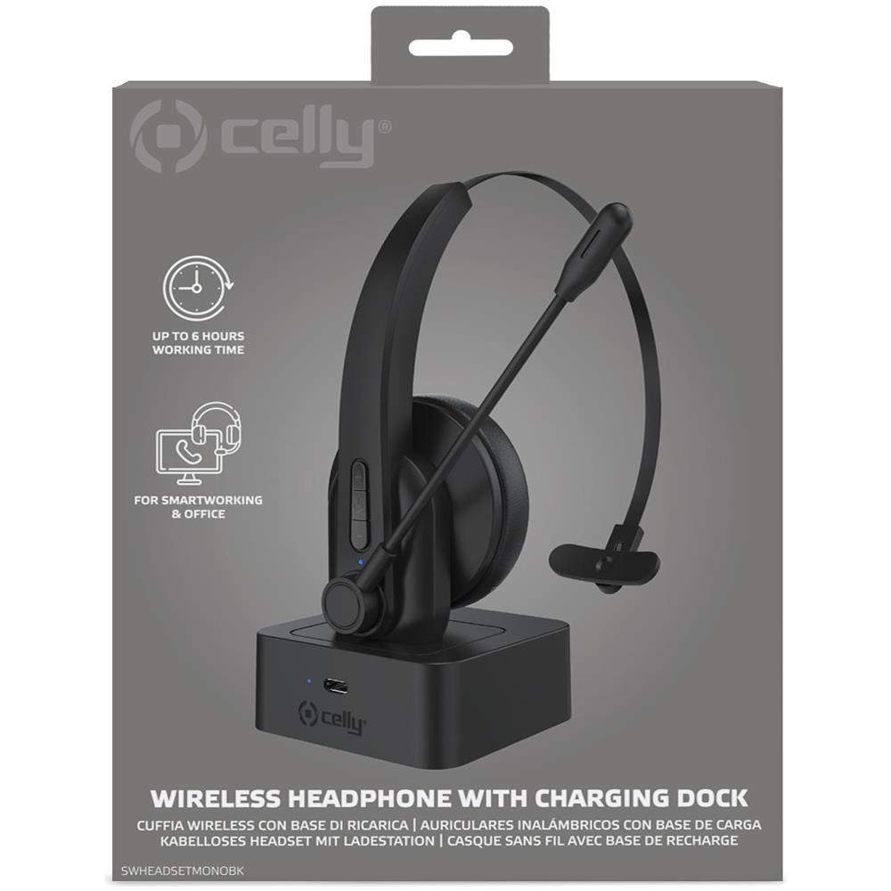 =>>SW HEADSET WIRELESSMONO BK - Foto 2