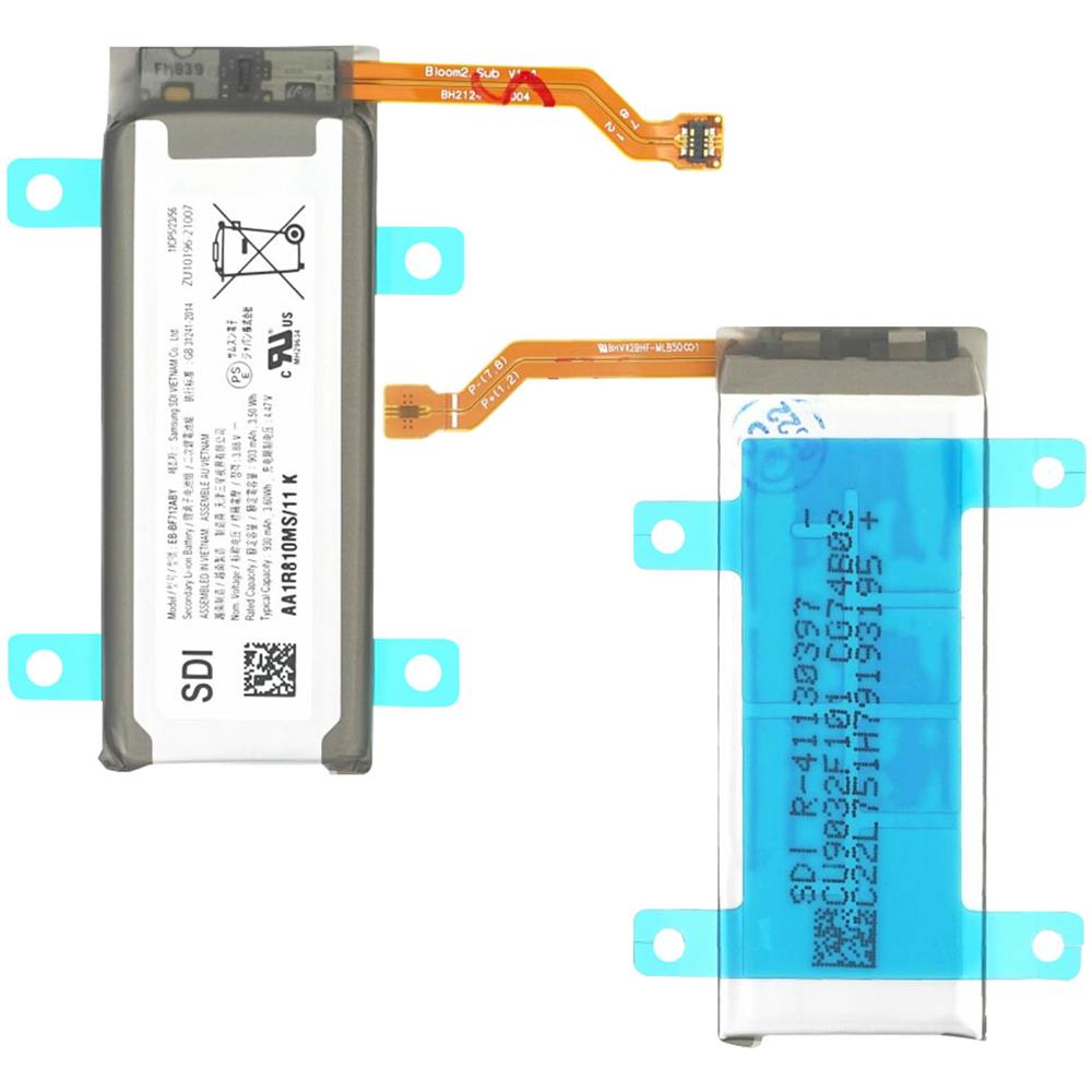 Batteria Secondaria Galaxy Z Flip3 930mah Originale Eb-bf712aby - Foto 2