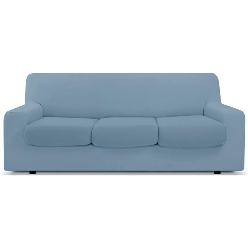 Copridivano Antimacchia Elasticizzato Protettivo Impermeabile Genius Tinta Unita 3 Posti Blu Sugar 2017 - Foto 1