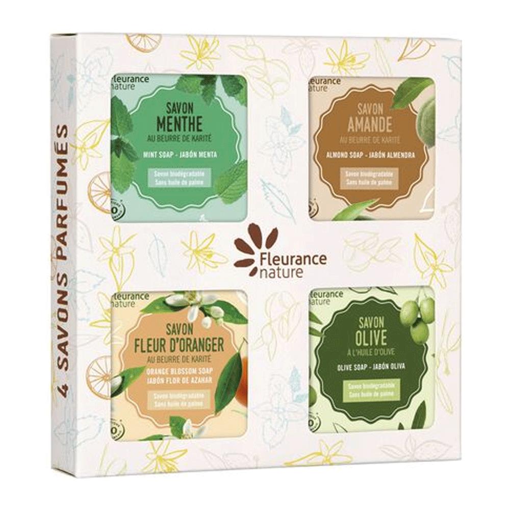 Confezione Da 4 Saponi Profumati 4x100g Fleurance Nature - Foto 1