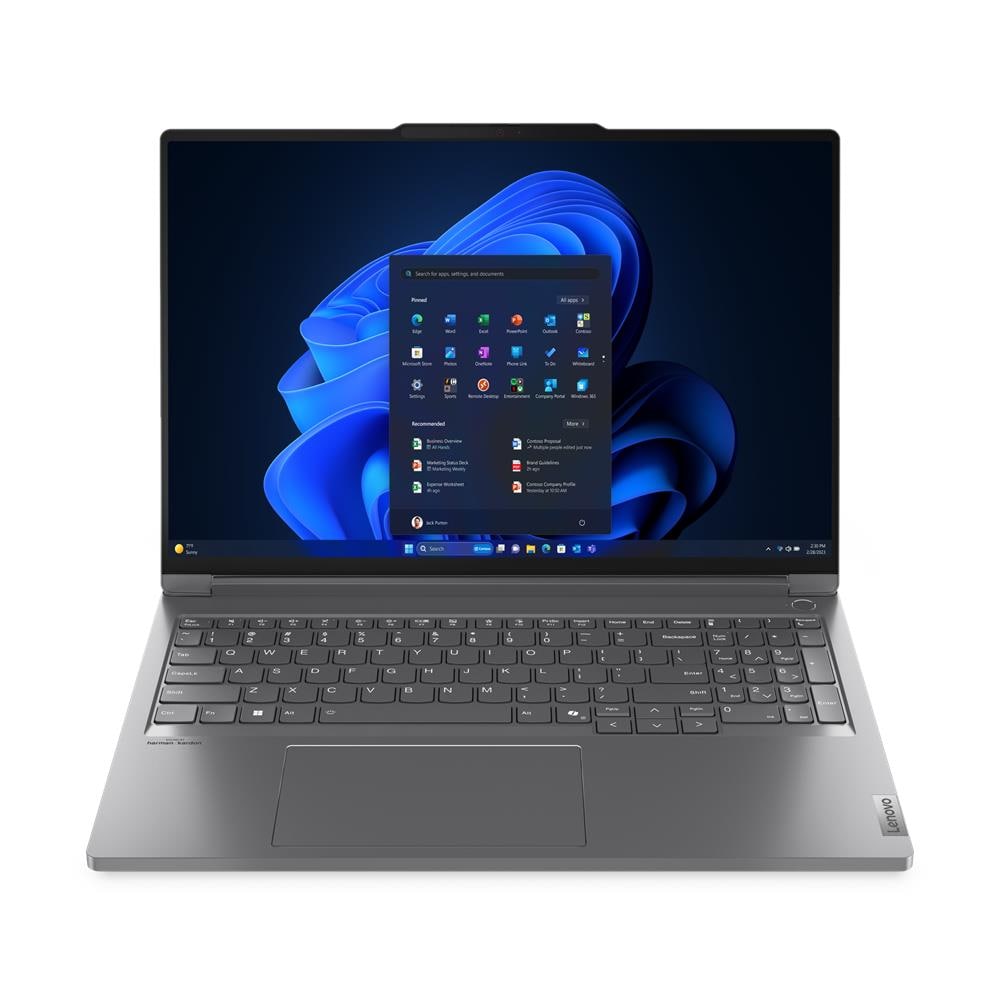 Notebook ThinkBook 16p Monitor 16" WQXGA Intel® Core™ i7 i7-14650HX Ram 32 GB SSD 1 TB NVIDIA GeForce RTX 4060 8 GB 2 x 3.2 Gen 1 Type A 1 x 3.2 Gen 2 Type C Windows 11 Pro - Foto 1