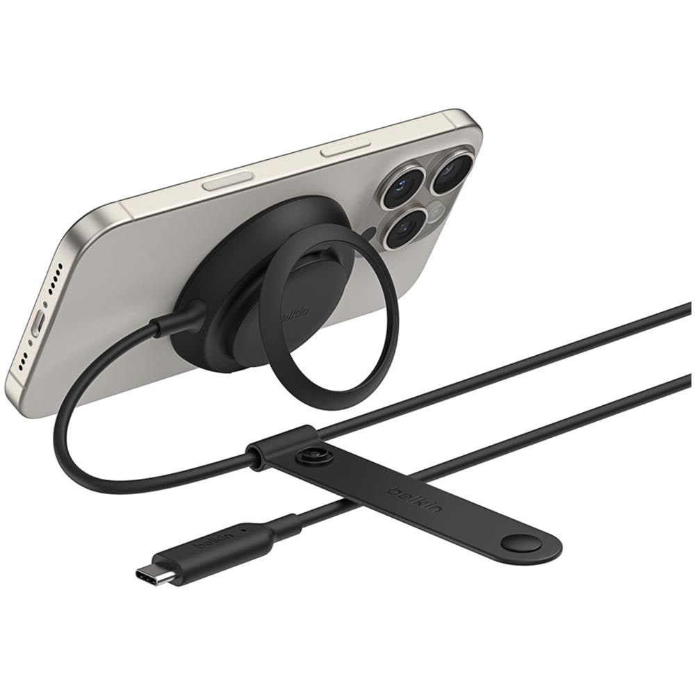 WIA014HQBK Caricabatterie Per Dispositivi Mobili Cuffie, Smartphone Nero USB Carica Wireless Ricarica Rapida Interno - Foto 1