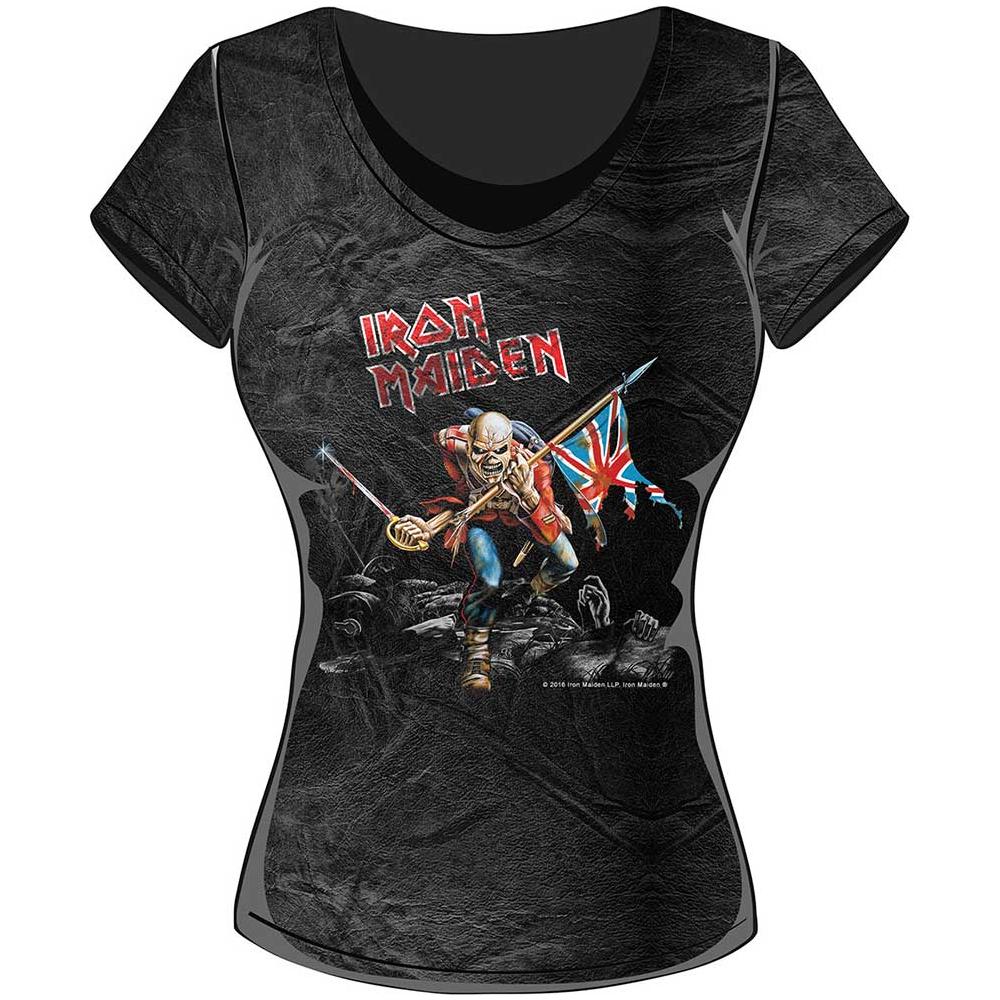 Iron Maiden - Trooper (t-shirt Donna Tg. S) - Foto 1