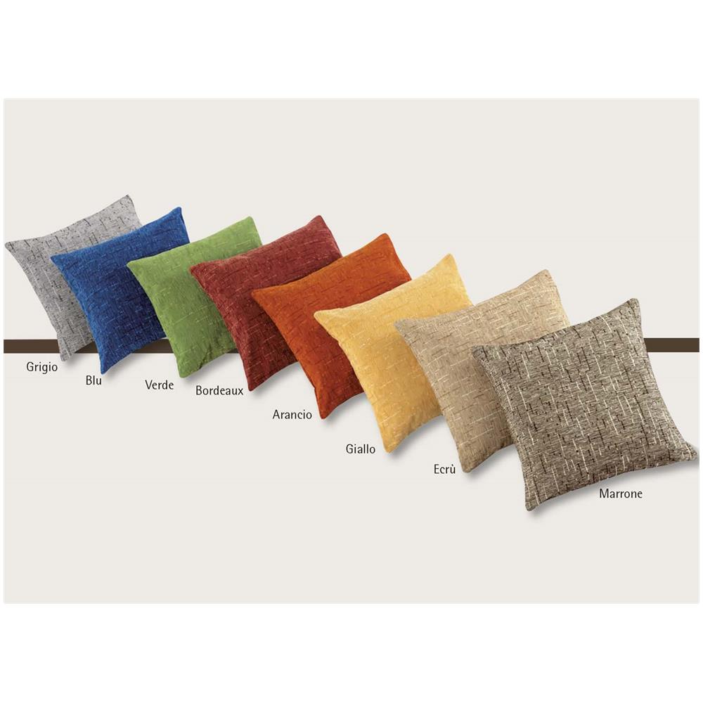 Copritavolo Salotto Cuina Cinigliato Lavorazione Jacquard Modello Rain 140x220 Marrone - Foto 3