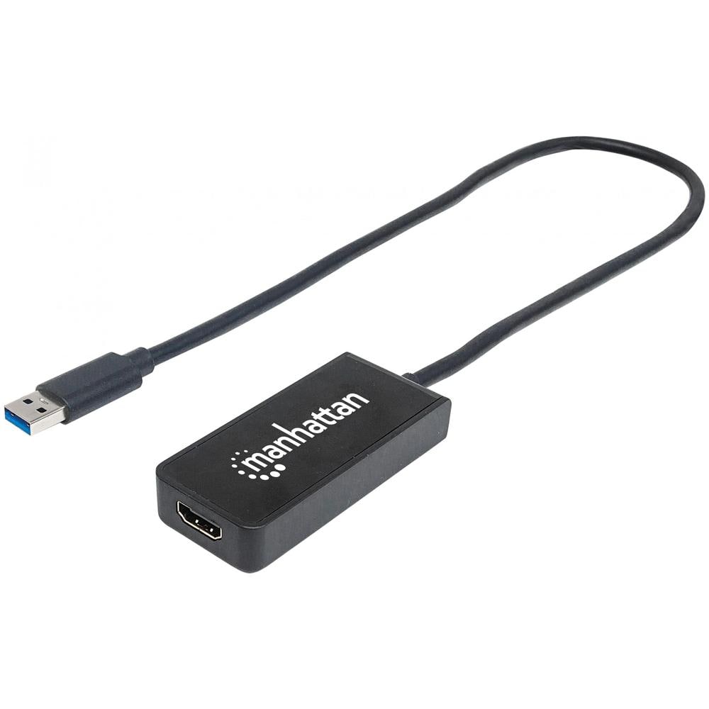 Convertitore USB 3.0 ad HDMI Nero - Foto 1