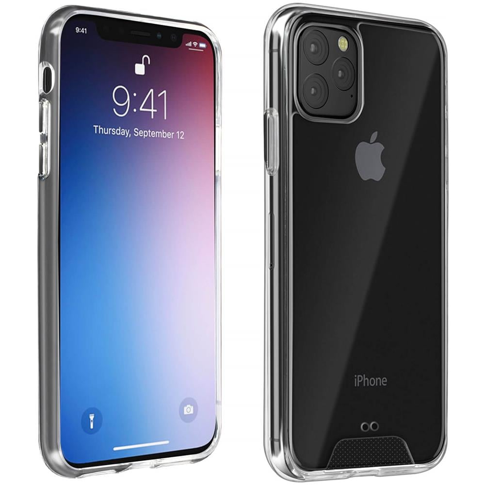 Cover Iphone 11 Pro Max Doppio Materiale Collezione Cristal Trasparente - Foto 1