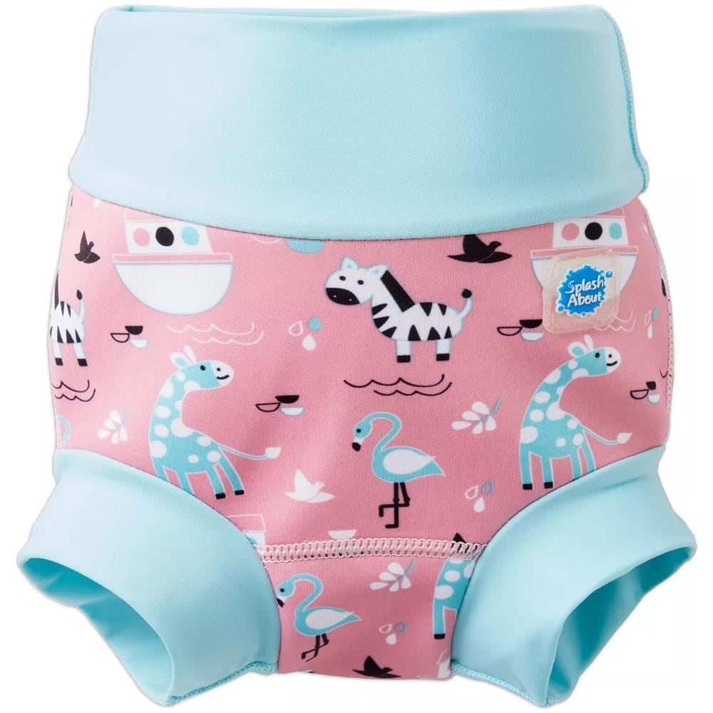 Splash A Proposito Del Capretto Del Bambino Di Nuovo E Migliorato Felice Pannolino Rosa (arca Di Nina) 12-24 Mesi - Foto 1