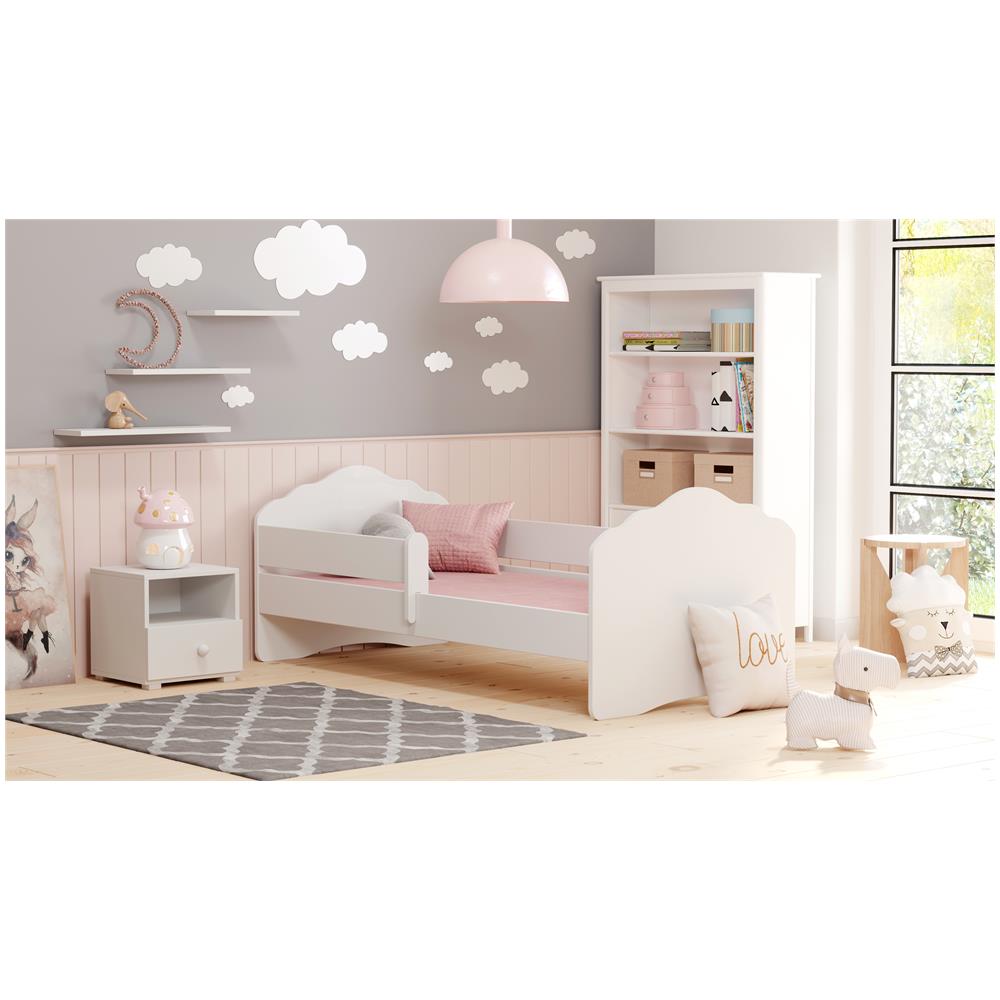 Fala 160x80 Letto Per Bambino Con Ringhiera + Materasso E Giroletto - Foto 2