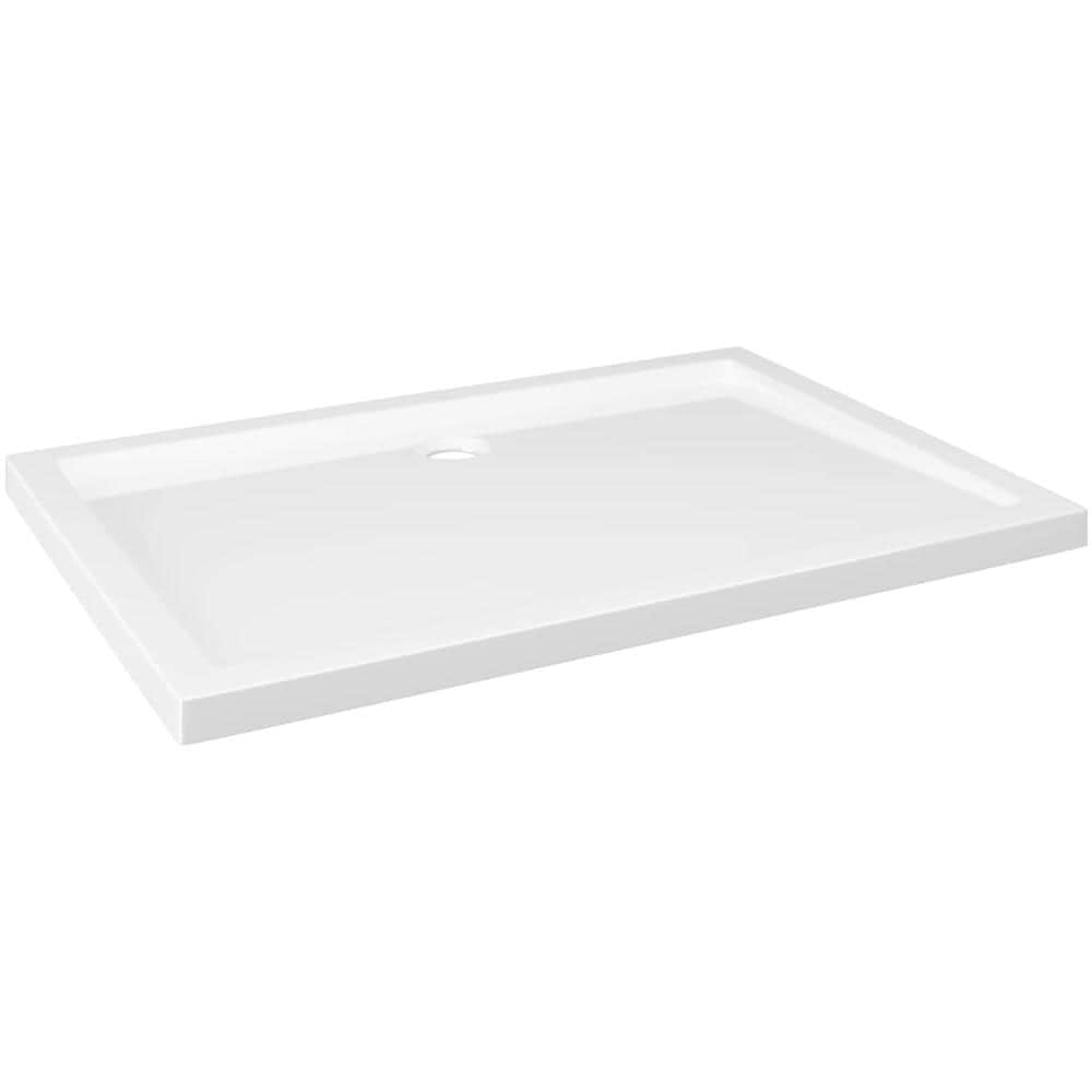 Piatto Doccia in ABS Rettangolare Bianco 70x100 cm - Foto 1