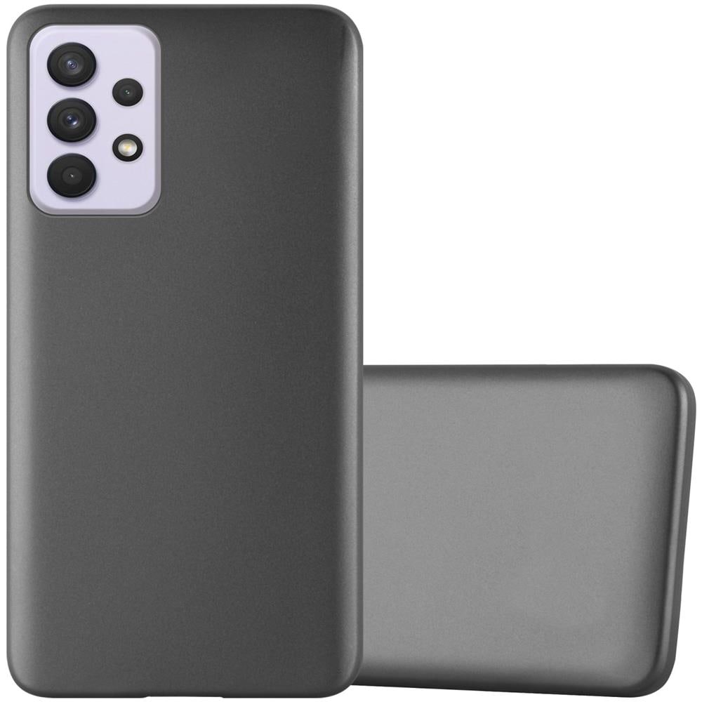 Custodia Compatibile Con Samsung Galaxy A33 5g In Grigio Metallico - Coperchio Protettivo In Silicone Tpu Flessibile - Foto 1
