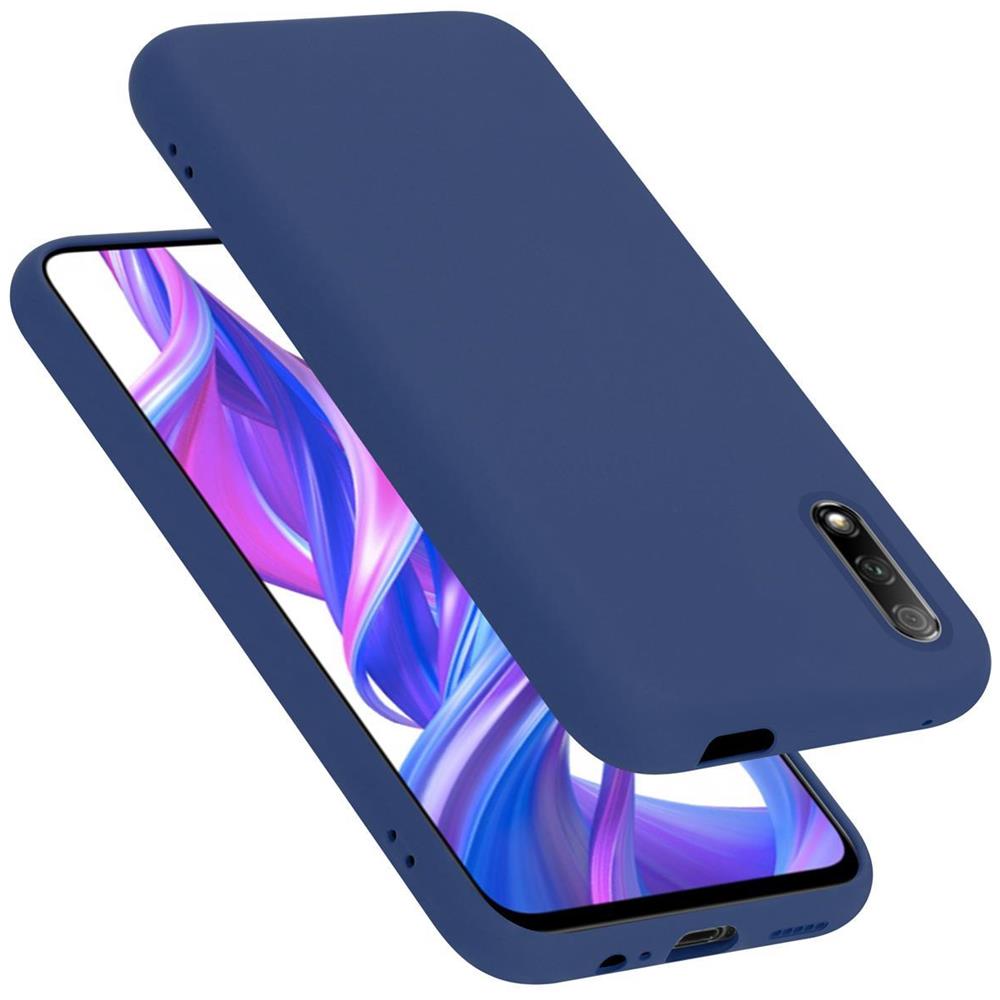 Custodia Compatibile Con Honor 9x In Liquid Blu - Coperchio Protettivo In Silicone Tpu Flessibile - Foto 1