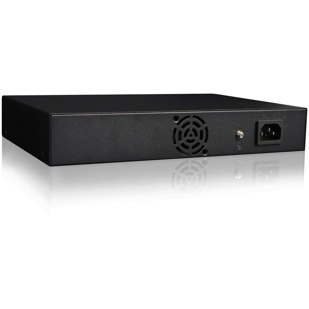 GEP-1061 switch di rete Gestito L2 Gigabit Ethernet (10/100/1000) Supporto Power over Ethernet (PoE) Nero - Foto 2