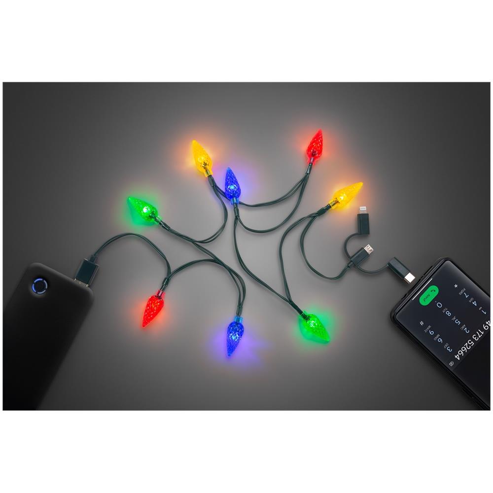 Cavo Di Ricarica Usb Per Smartphone Con Luci A Led - Foto 2