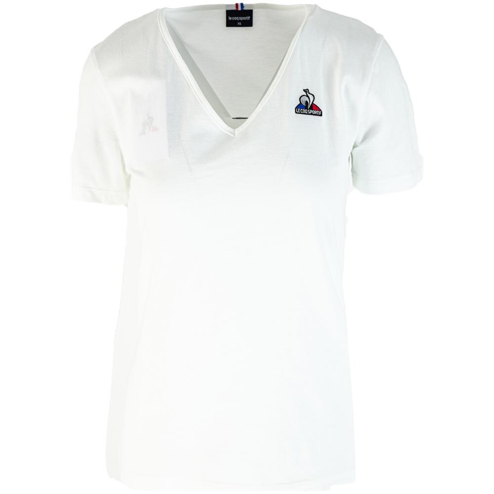 Ess Tee Ss Col V N1 2210511, Donne, Bianca, Xs - Foto 1