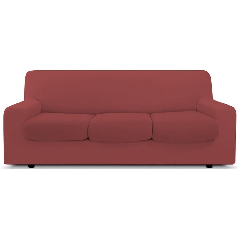 Copridivano Antimacchia Elasticizzato Protettivo Impermeabile Genius Tinta Unita 3 Posti Bordeaux 1003 - Foto 1