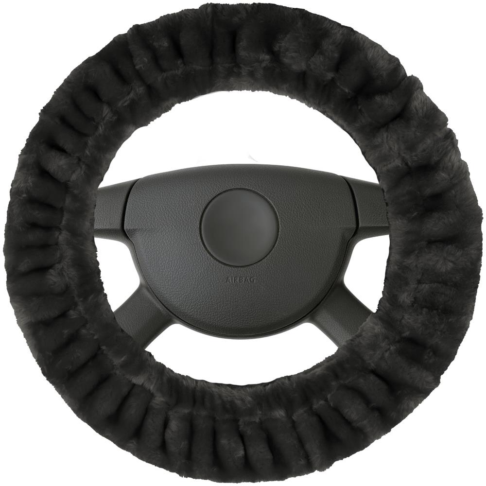 Coprivolante Teddy Peluche Vegano Antracite - Foto 1