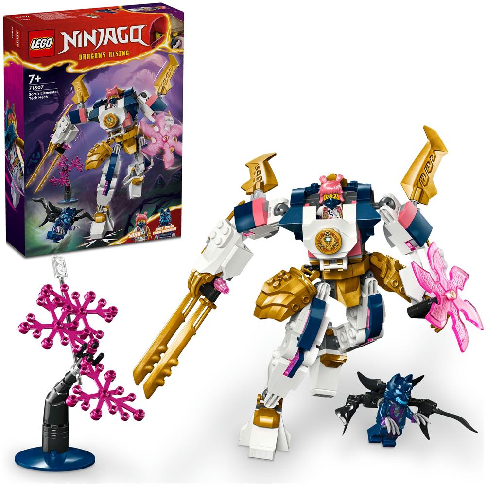 71807 NINJAGO Mech Elemento Tech di Sora - Foto 2