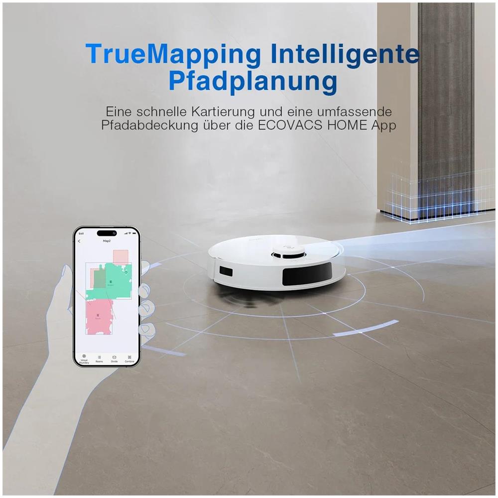 DEEBOT N20 aspirapolvere robot 0,4 L Senza sacchetto Bianco - Foto 5