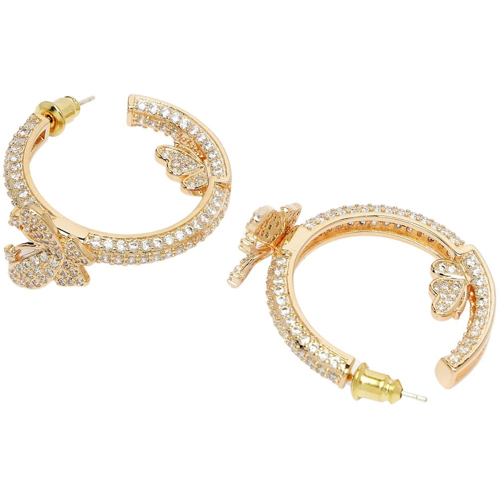 Collezione Diva Cerchietti Farfalla Delicati in Zirconia - Foto 2