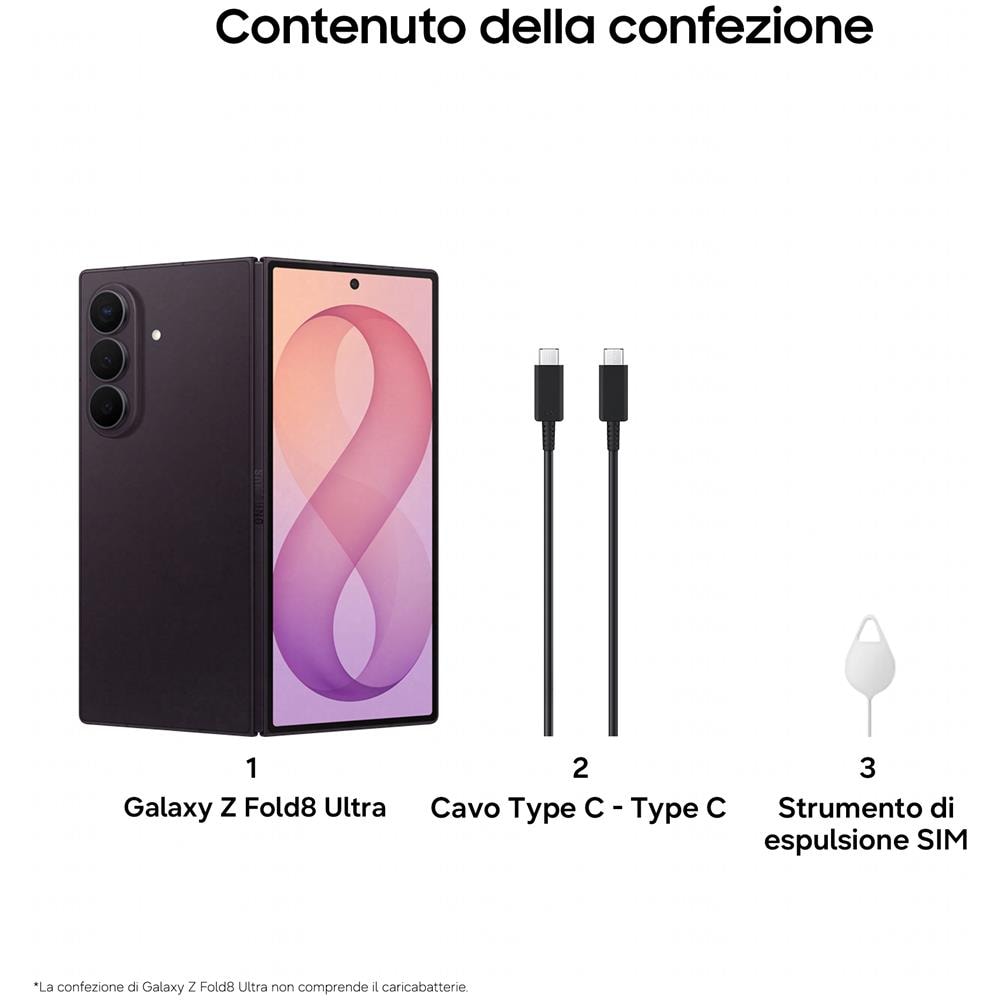 Galaxy Z Fold8 Ultra 5G 1TB 16GB Ram Main Display 8" Amoled 2x 120Hz Sec Display 6.5" Amoled Main Camera 200+20+10MP Selfie 10MP DualSim (1 nano+eSim) Android Sanapdragon 8 Elite Gen5 5000mAh Sahdow Violet - Foto 10