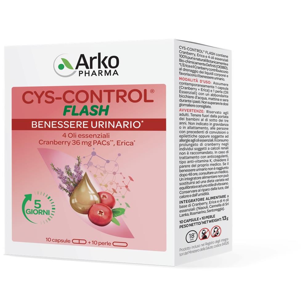 Cys-Control Flash 20 Capsule - Foto 1