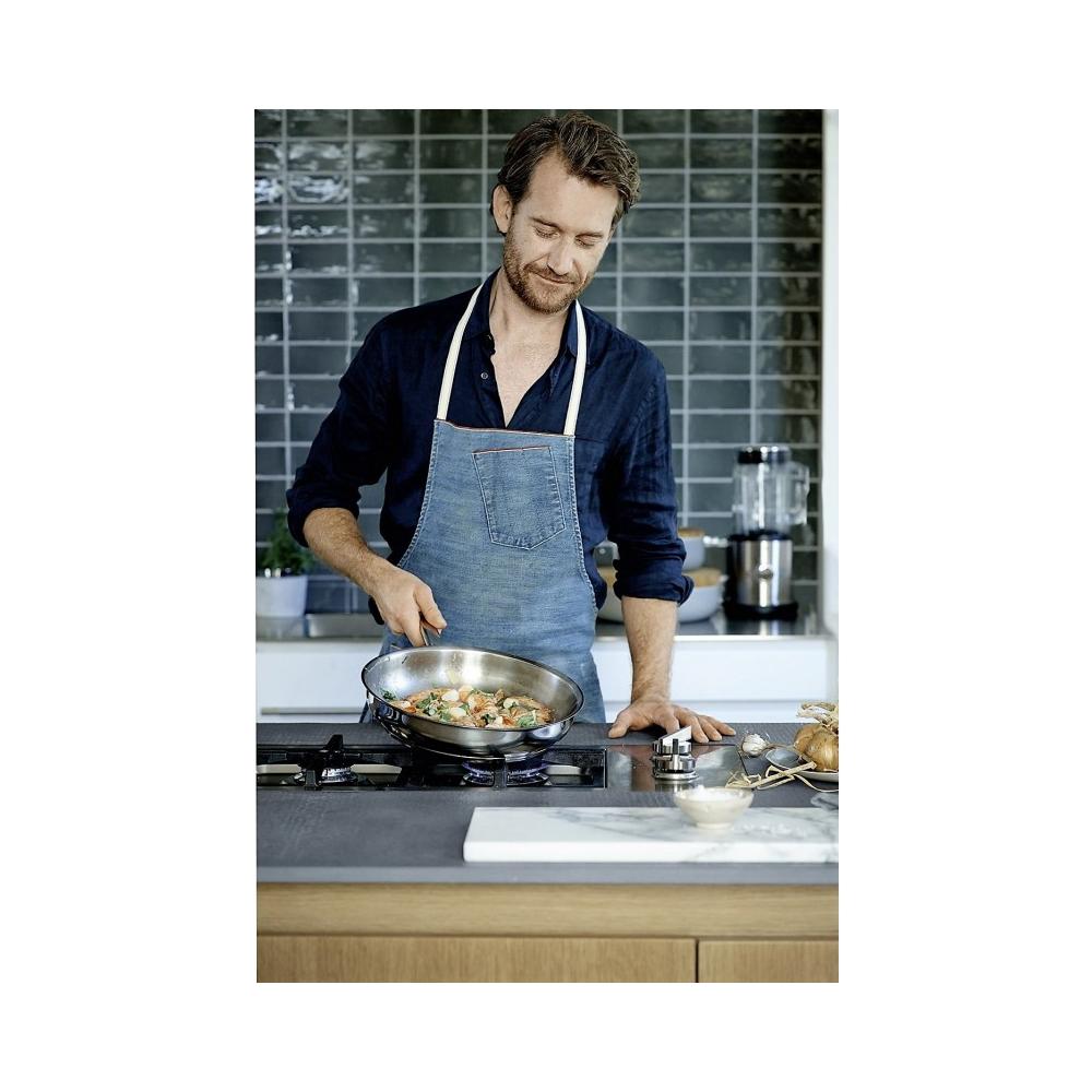 Padella Ø 20 Cm In Acciaio Inox Cromargan® Con Interno In Ceradurit Antiaderente E Manico In Plastica Antifiamma - Foto 2