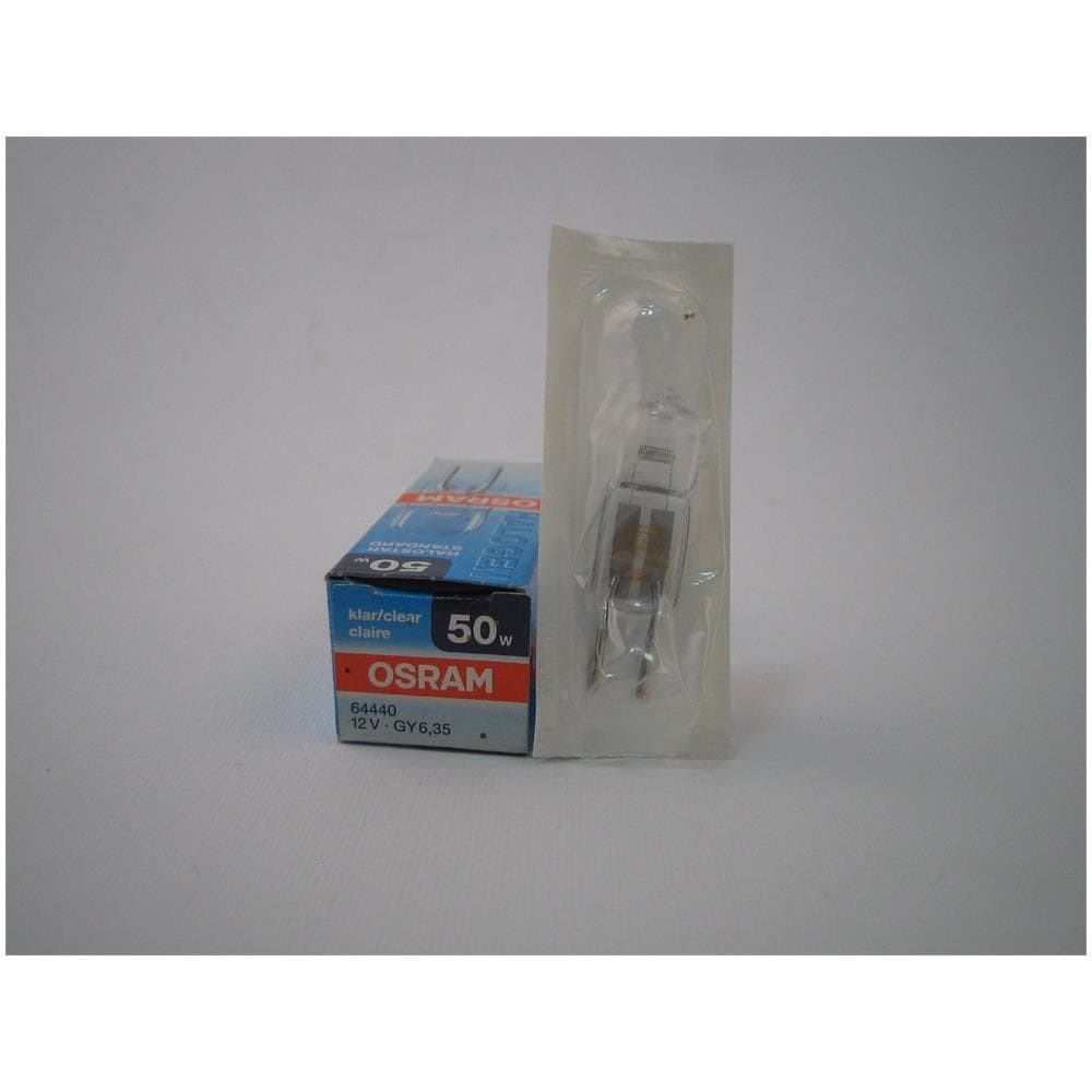 Lampada Alogena Bi Spina 64440 50w 12v Gy 6,35 Diapositive Fari Luci - Foto 1
