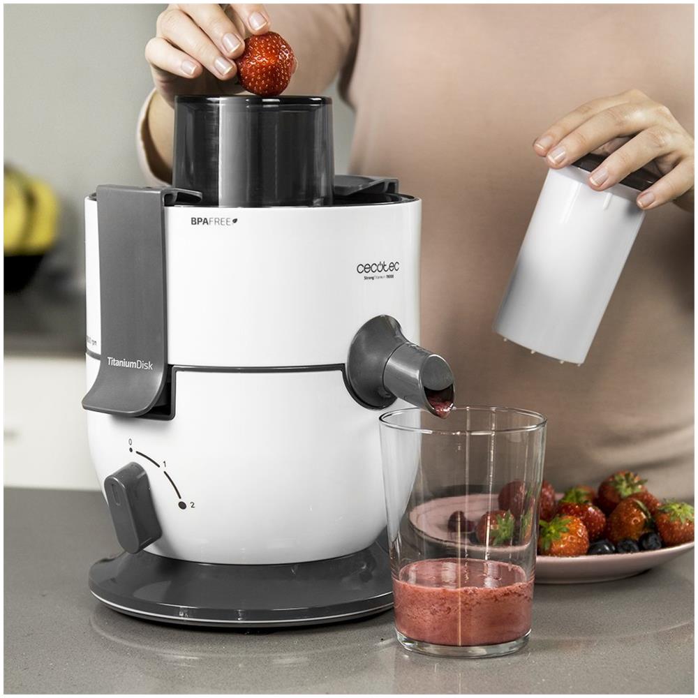 Estrattore di succo per frutta e verdura, 650w potenza massima - Foto 2