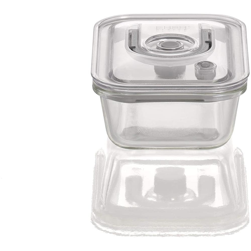 Contenitore Sottovuoto In Vetro Di Alta Qualità Con Coperchio In Tritan Rettangolare Capacità 600 Ml - Foto 1