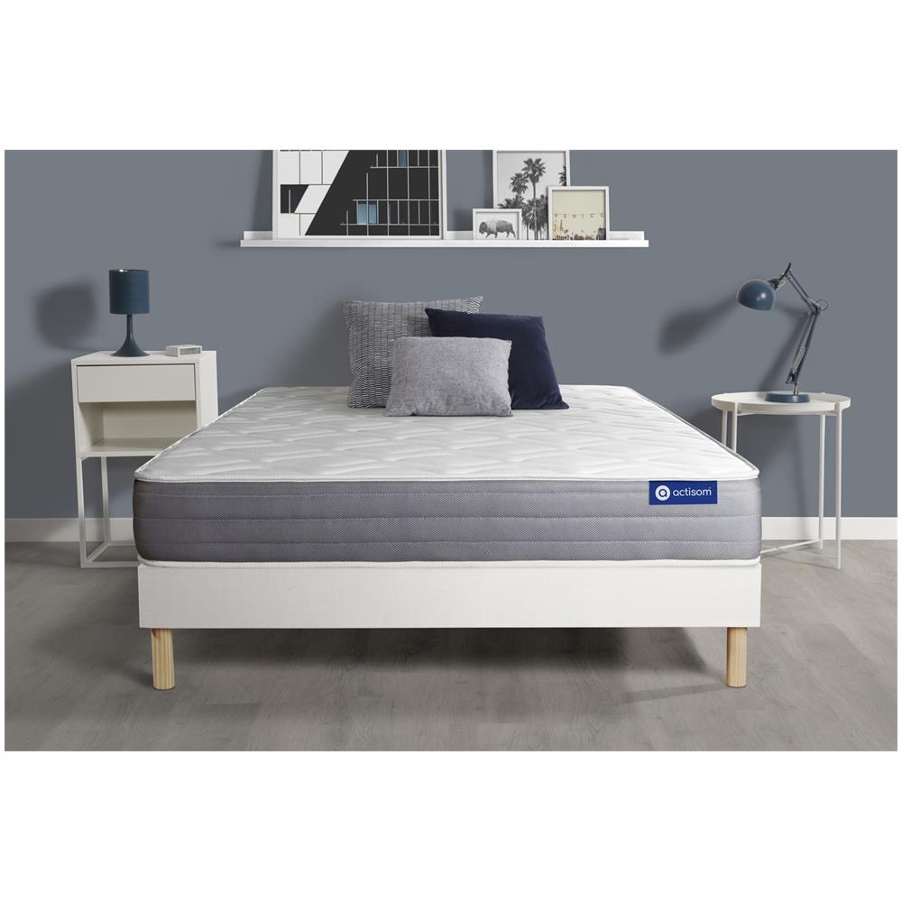 Kit Rete E Materasso Matrimoniale Actiflex Dream 150x200cm - Spessore : 22cm - Molle Insacchettate E Memory Foam - Moderatamente Rigido - Foto 7