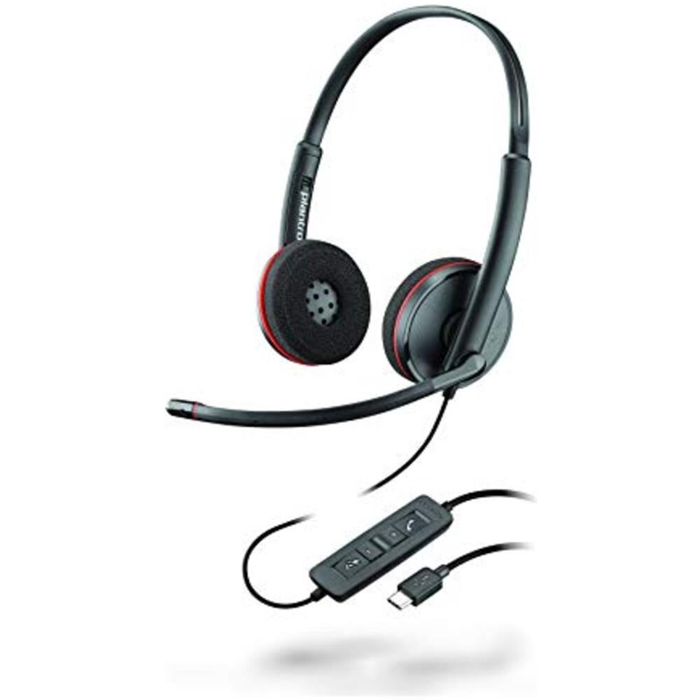 Blackwire C3220 - Cuffie Stereo Usb C, Colore: Nero - Foto 1