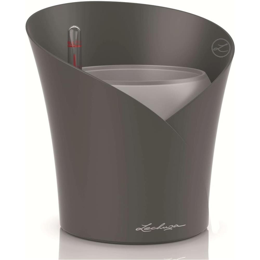 ORCHIDEA Vaso a cubo Libera installazione Grigio Interno - Foto 1