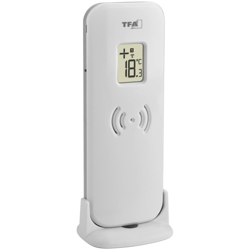 TFA 30.3071.54 silber LOGO 2.0 Funk-Thermometer - Foto 4