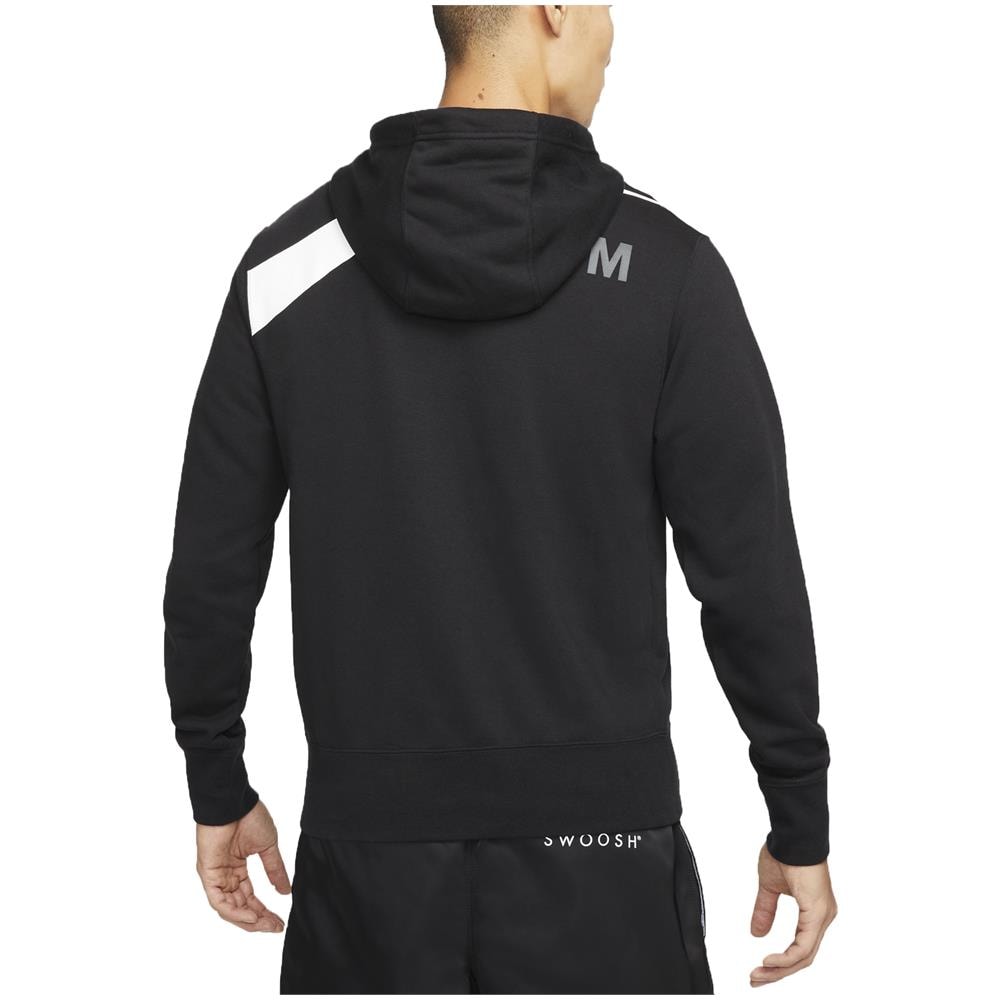 Felpa Da Uomo Con Cappuccio Swoosh Nera Taglia M Cod Dh1027-010 - Foto 2