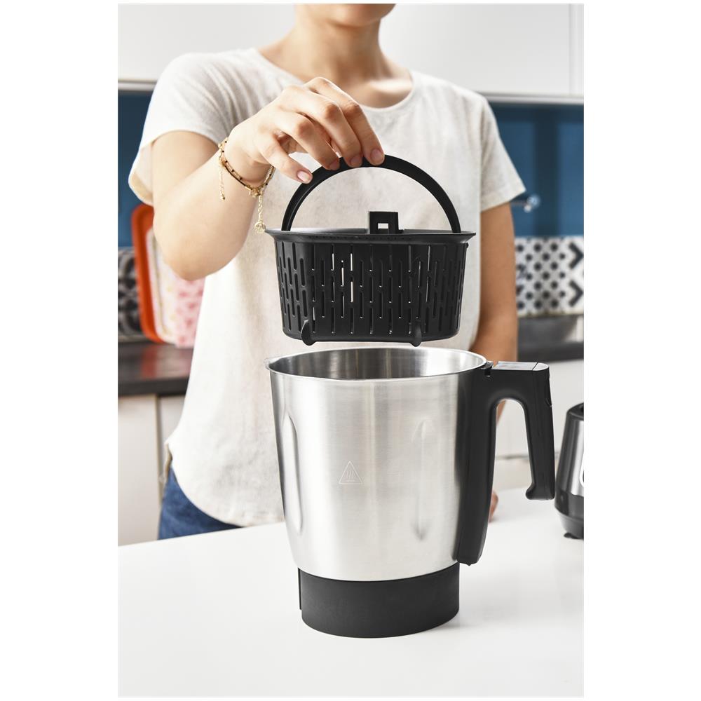 Clickchef Robot Cucina Multifunzione 32 Funzioni Capacità 3,6 Litri Bianco - Foto 5