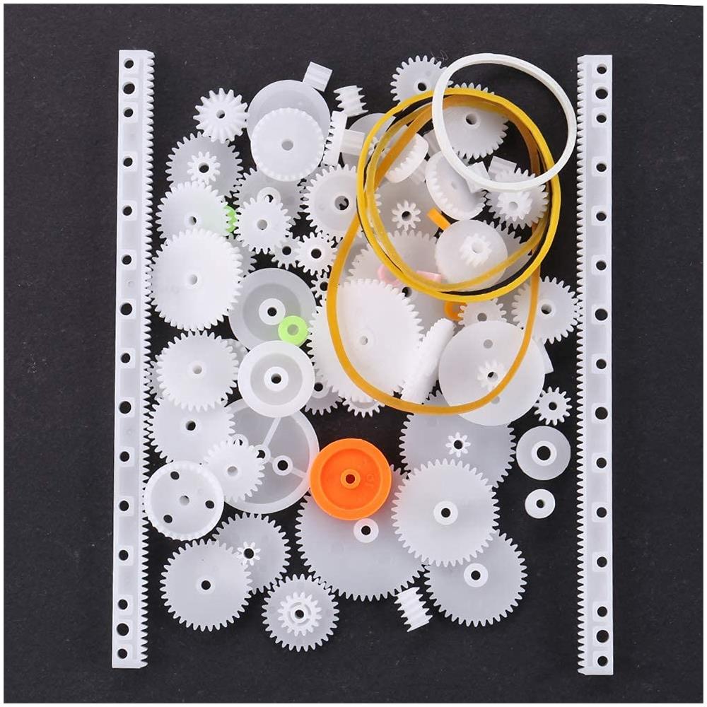 60 Pezzi Gear Pulegge Di Ricambio Per Robotica, Droni, Auto Rc (kit 60 Pezzi)  - Foto 2