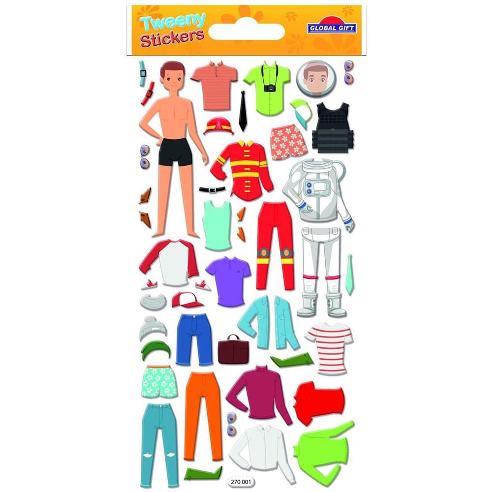 Adesivi Riutilizzabili - Schiuma - Abbigliamento Per Ragazzi - Foto 1