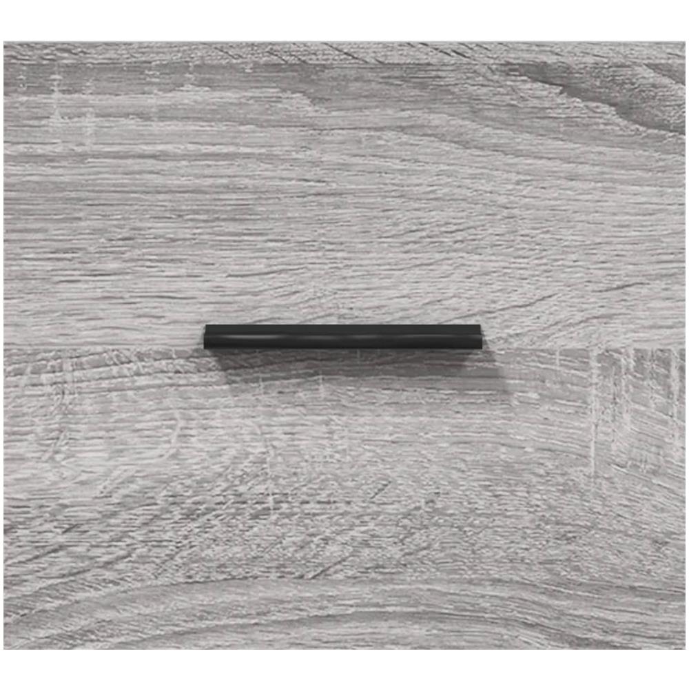 Panca Porta Scarpe Grigio Sonoma 102x35x55 Cm Legno Multistrato - Foto 2