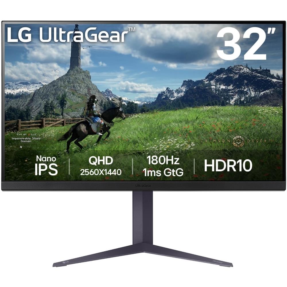 32GS85Q-B Monitor PC 80 cm (31.5") 2560 x 1440 Pixel Quad HD Nero - Foto 1