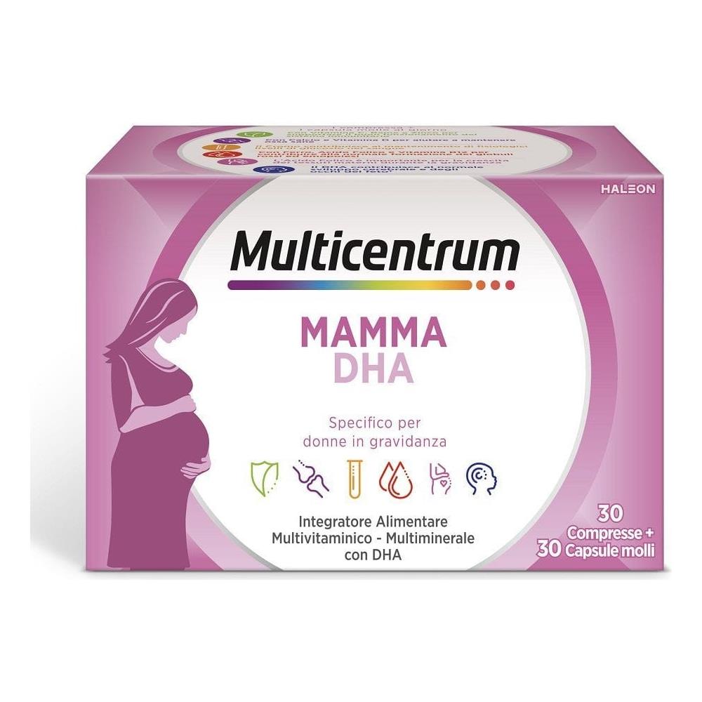 Multicentrum Mamma DHA 30 Compresse + 30 Capsule - Foto 1