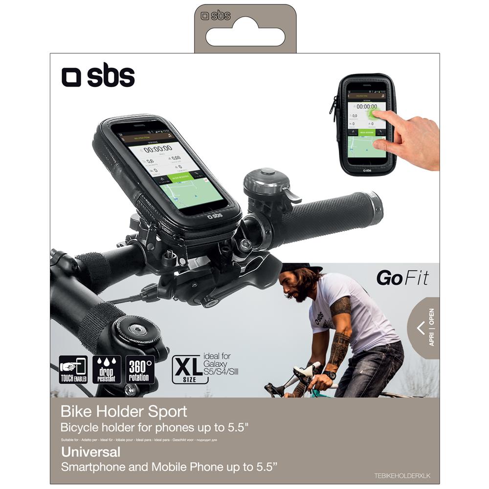 Supporto Smartphone per Bicicletta per Samsung S5 Colore Nero - Foto 2