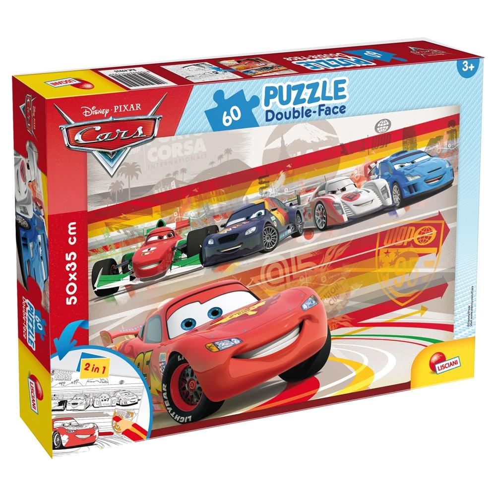 Cars - Puzzle Double-Face Plus 60 Pz - Foto 1