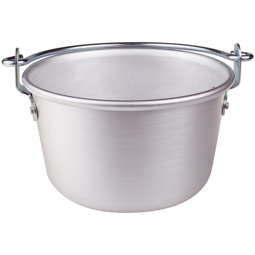 Paiolo Con Manico Arco Con Orlo - Diametro Cm 38 - Altezza Cm 26,5 - Foto 1