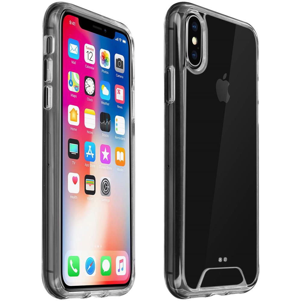 Cover Iphone X / Xs Cover Crystal Bi-materia - Trasparente - Foto 1
