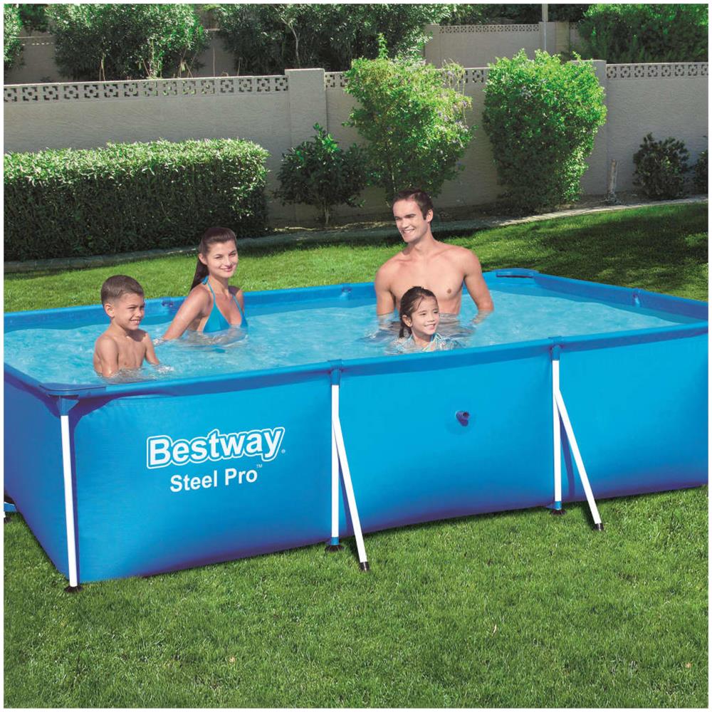 Piscina Steel Pro Con Telaio In Acciaio 300x201x66 Cm 56404 - Foto 2