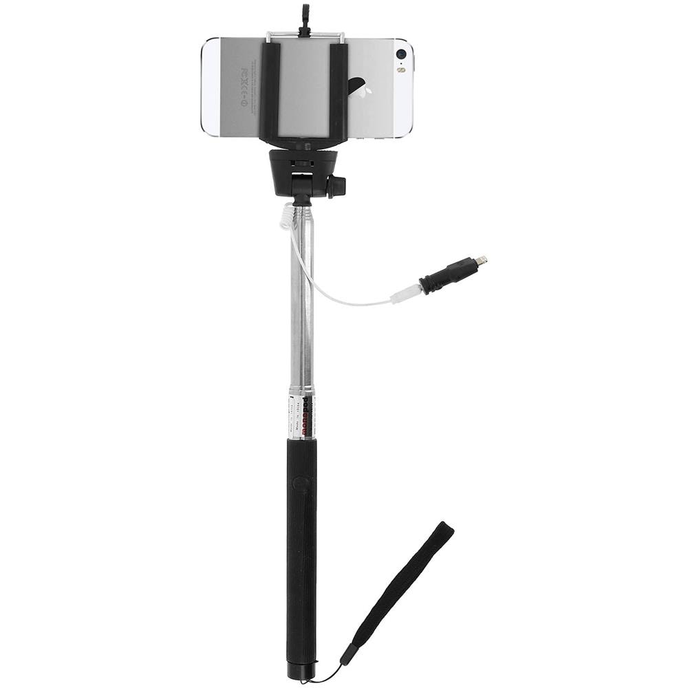 Asta Per Selfie Iphone Telescopica Estensibile 1 M Rotante - Argento - Foto 5