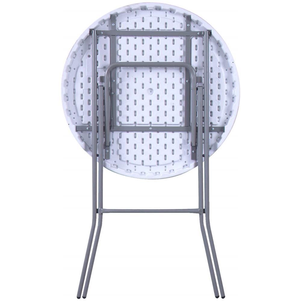 Cate - Tavolo Catering Rotondo In Acciaio E Abs - Foto 2