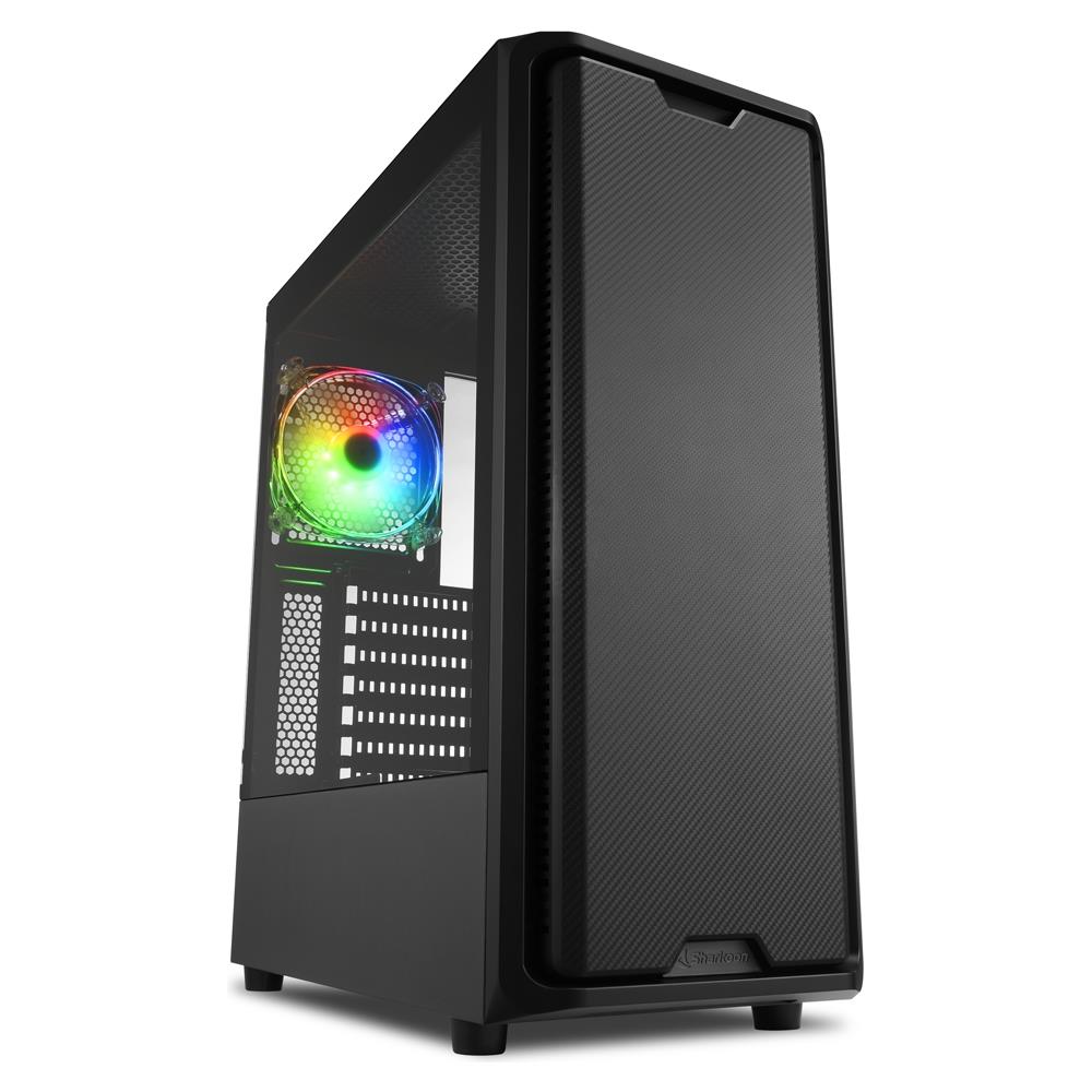Case SK3 RGB Middi Tower ATX Colore Nero - Foto 2